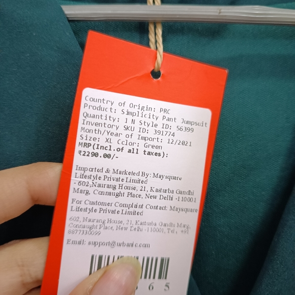 Blazer styled jumpsuit - Picture 4 of 10